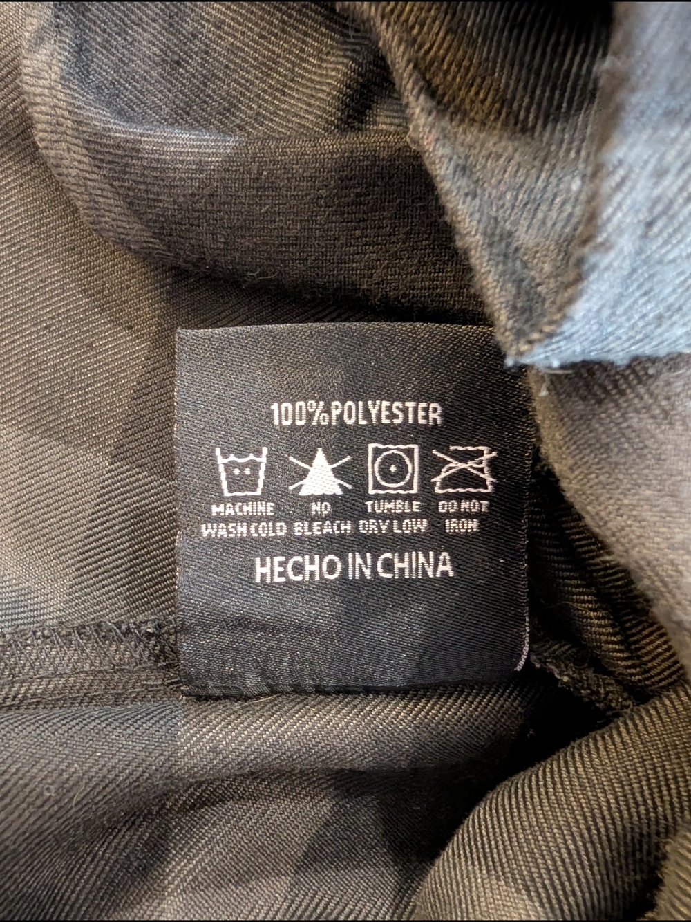 DIXXON Black and Gray Plaid Button-Down Shirt - Picture 7 of 7